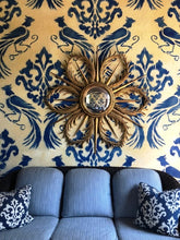 Load image into Gallery viewer, Vigini Original Design, Uccelli Stencil Inspired by Venetian Fortuny Fabric